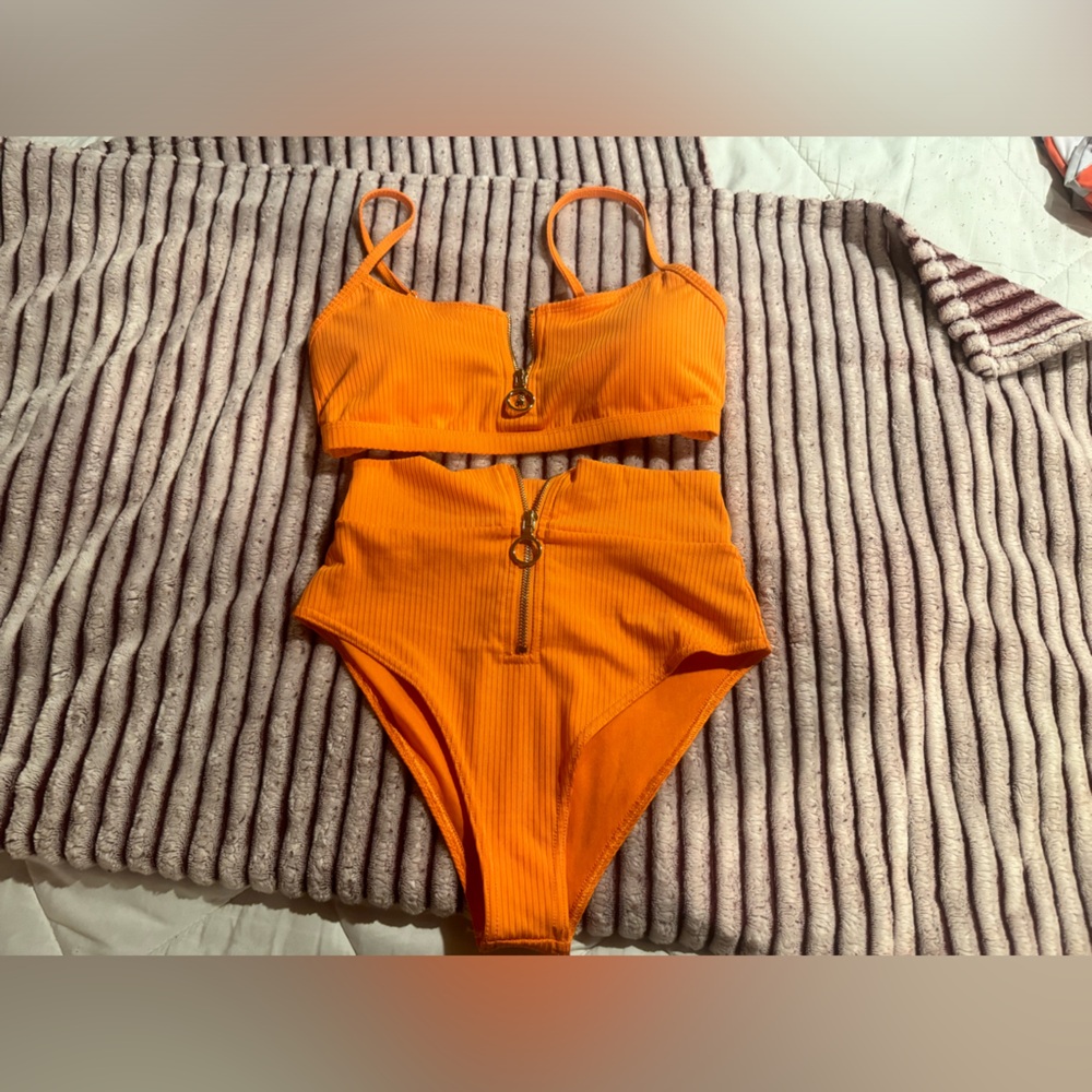 Orange bikini